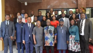 Participants at the validation meeting for the 2022 National Survey, known as the Nigerian Corruption Index (NCI) in Abuja